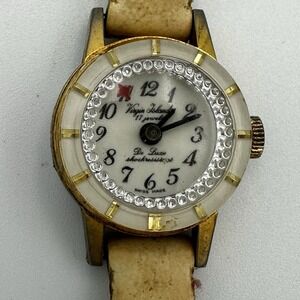 Vintage Virgin Islands 17 Jewel Swiss Made Women's Watch De Luxe Shockresist